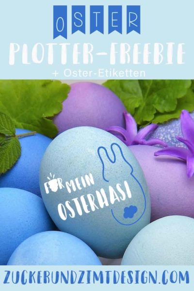Kostenlose Plotterdatei und Anhaenger zum ausdrucken fuer Ostern