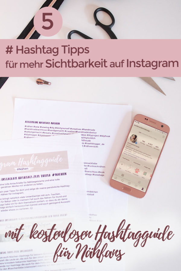 5 Hashtag Tipps Fur Instagram Plus Kostenlosen Hashtagguide Zum Thema Nahen Zucker Und Zimt Design