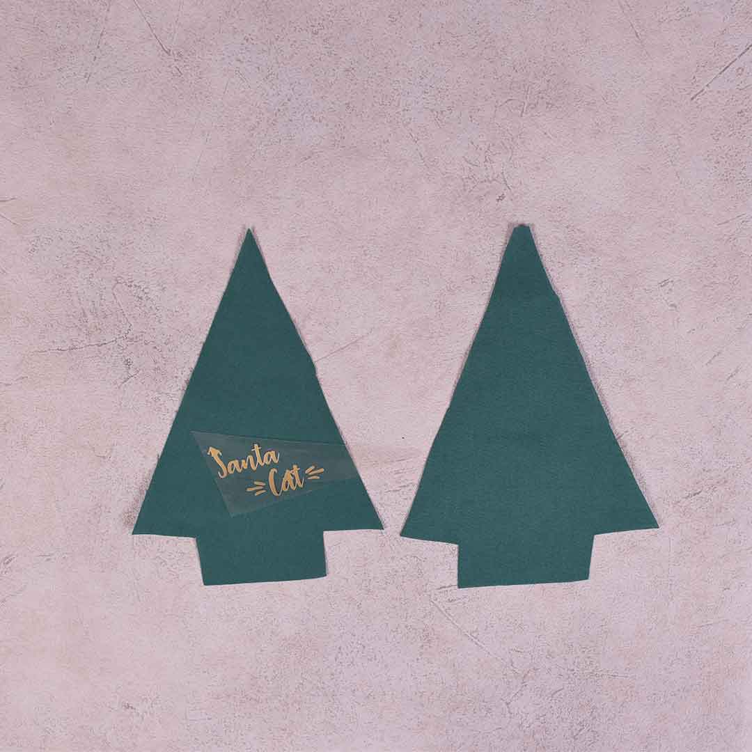 Kostenloses Schnittmuster Tannenbaum in 4 Größen - www.zuckerundzimtdesign.com